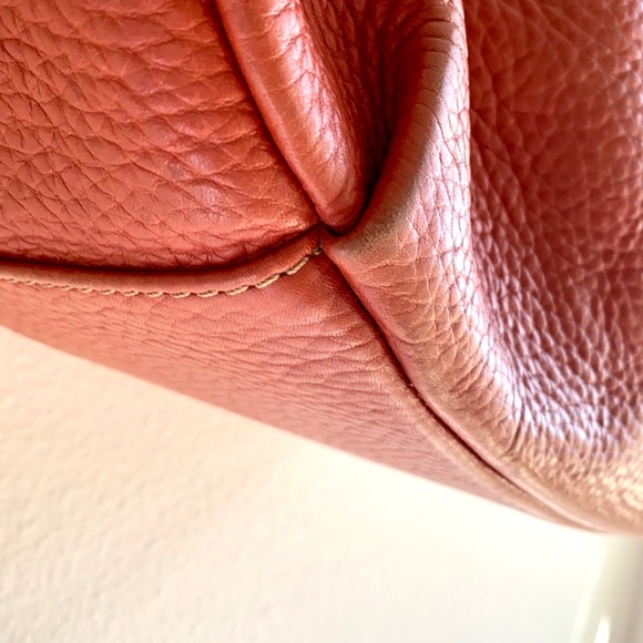 Bogner orange leather Bag and Wallet. - Picture 4 of 16